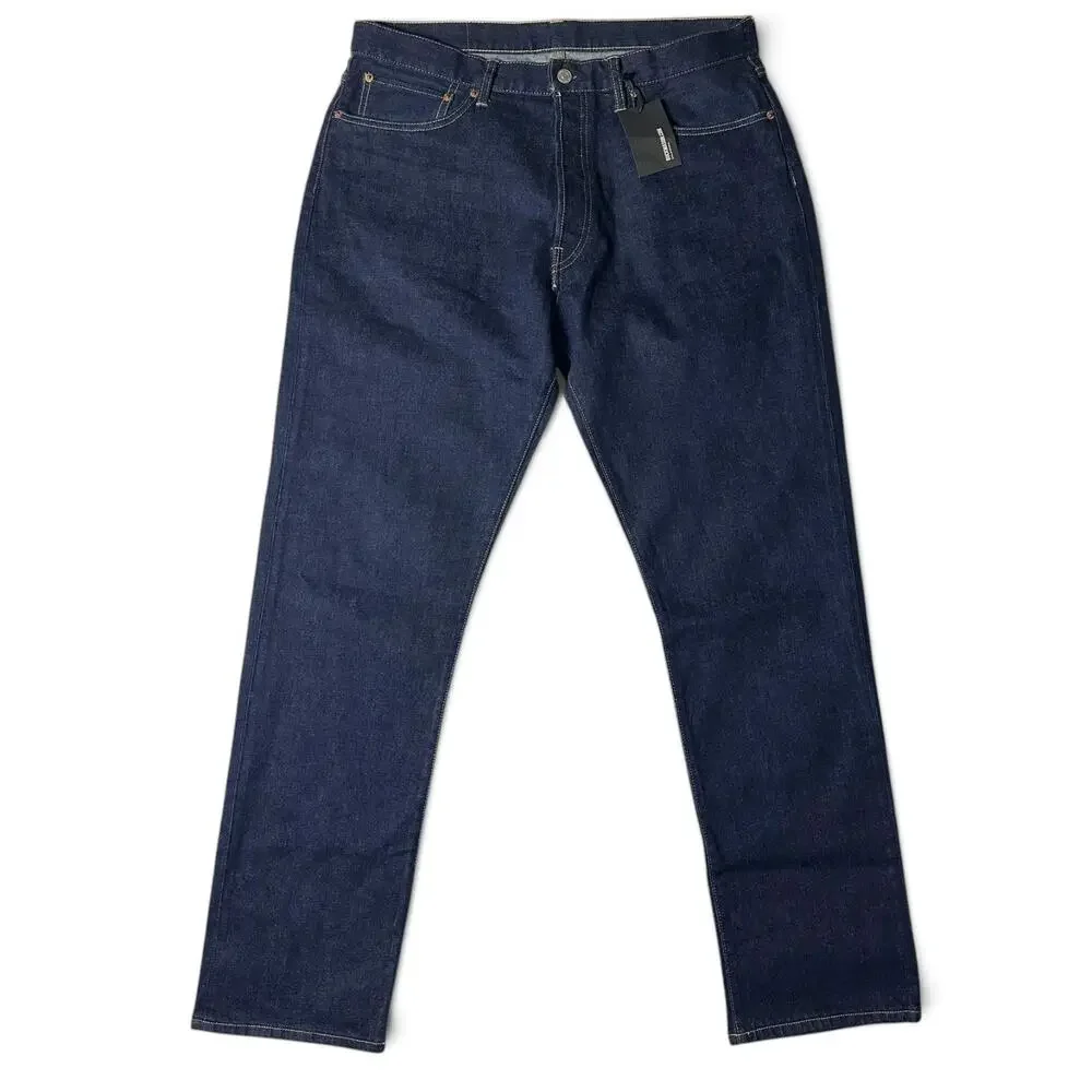 Buck Mason Ford Standard Jean Mens Size 36x34 Blue Dark Wash D001 FLAW NWT